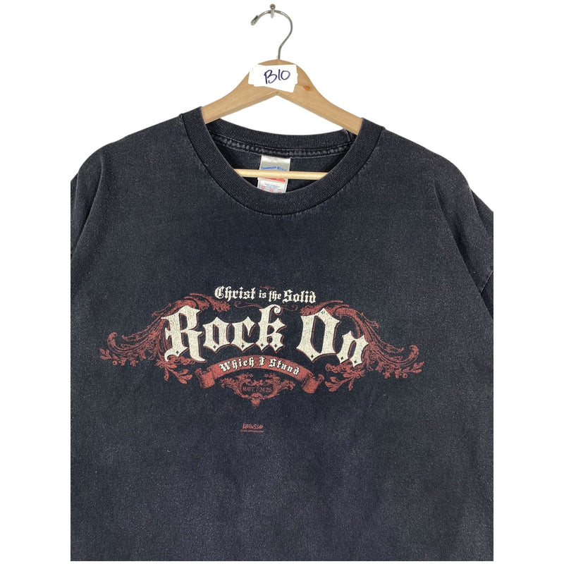 Vintage Christ Is The Solid Rock On Which I Stand T-Shirt