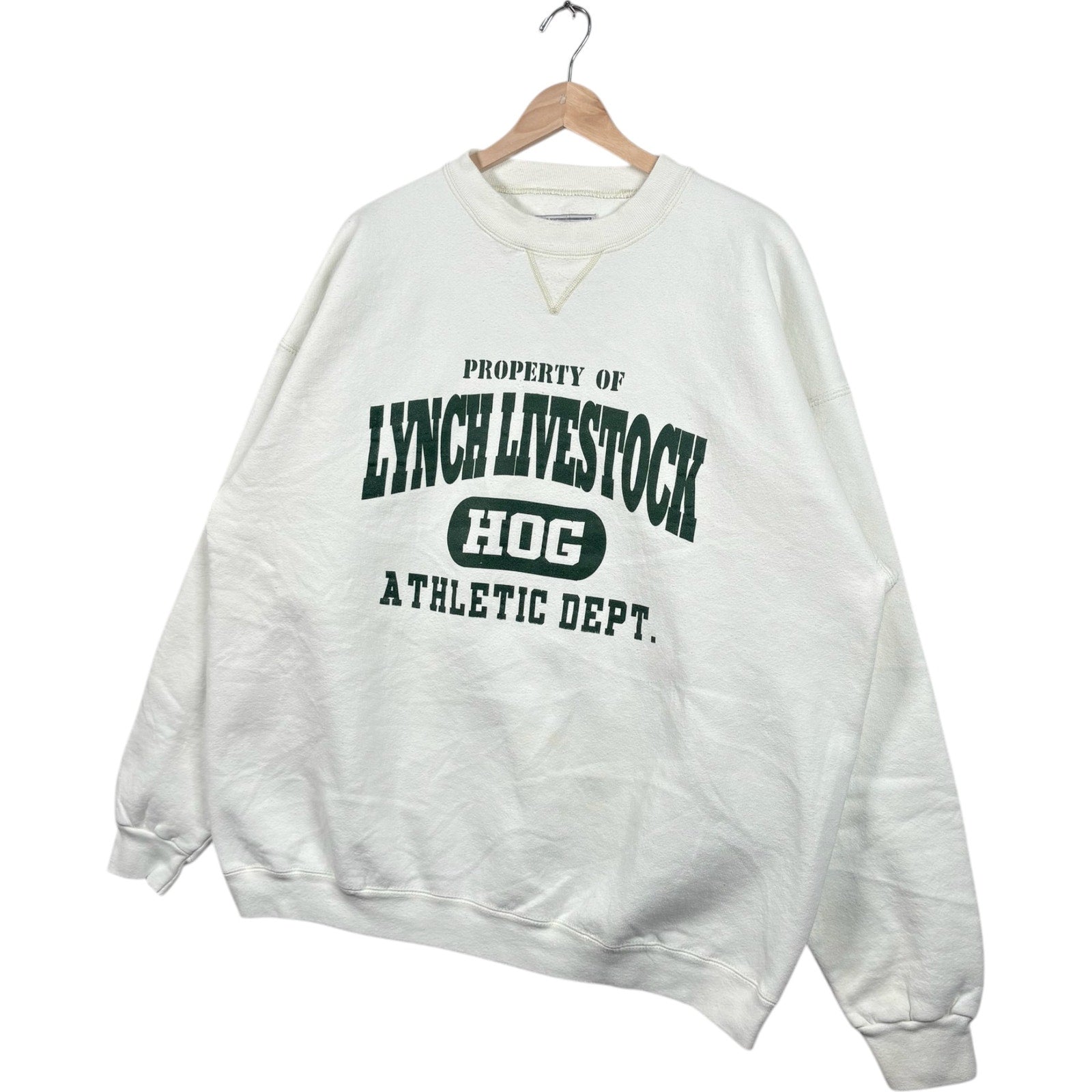 Vintage Lynch Livestock Athletic Department Crewneck