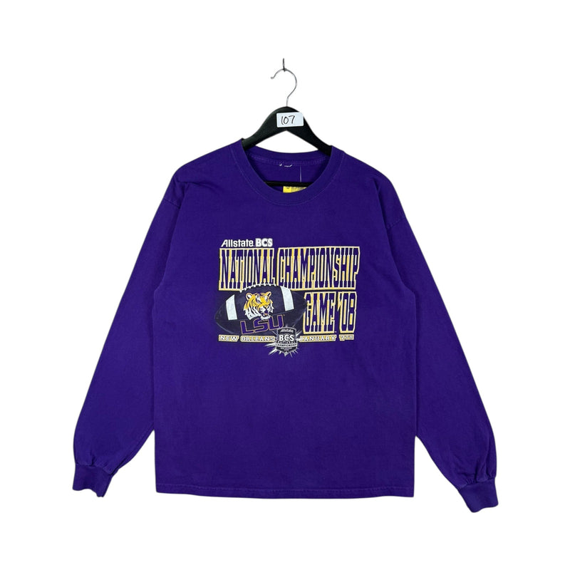 Vintage LSU Tigers National Championship Long Sleeve T-Shirt
