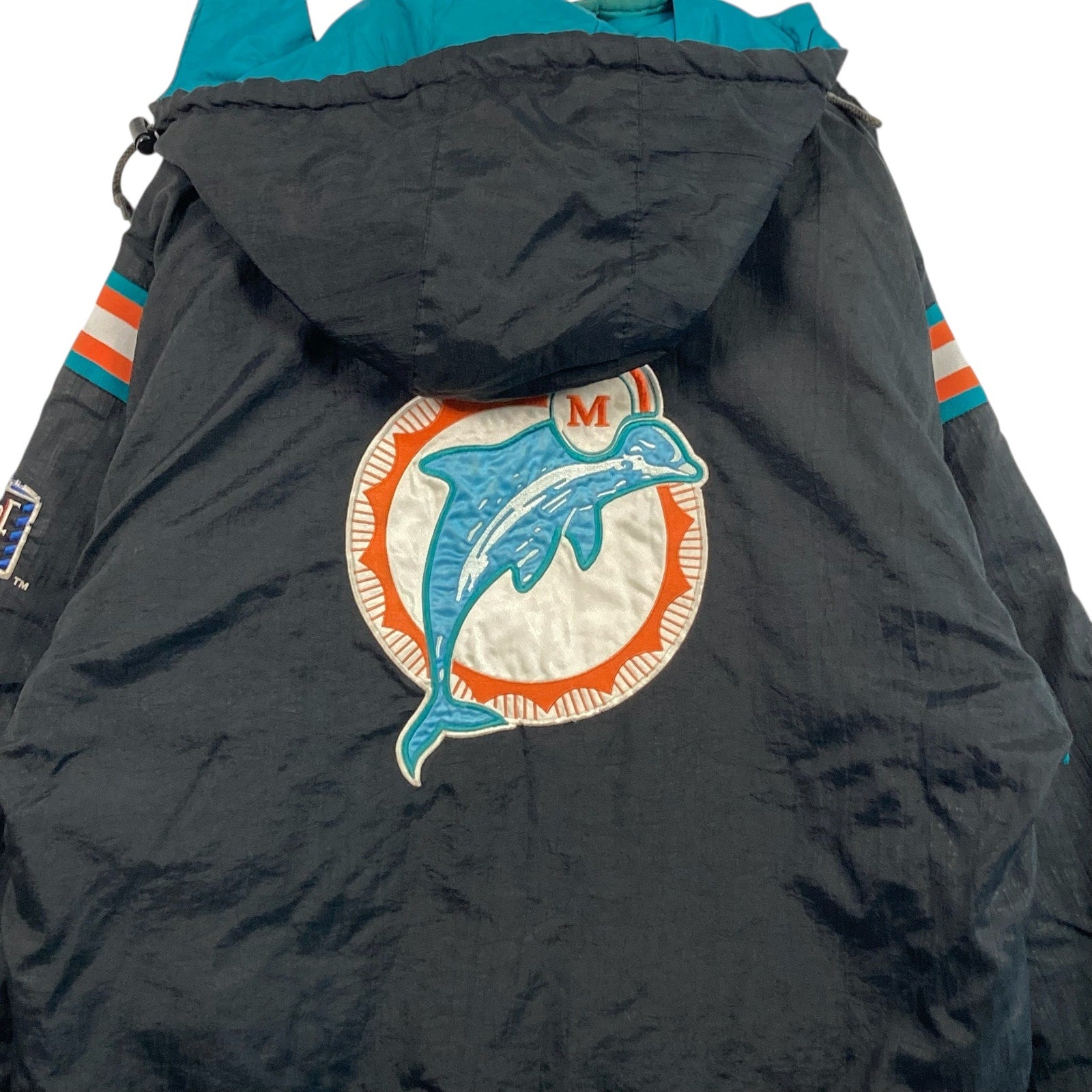 Vintage Pro Player Miami Dolphins NFL Puffer Jacket