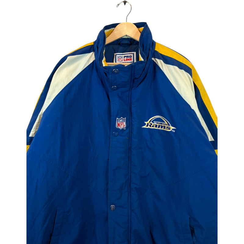 Vintage NFL Saint Louis Rams Puffer Jacket