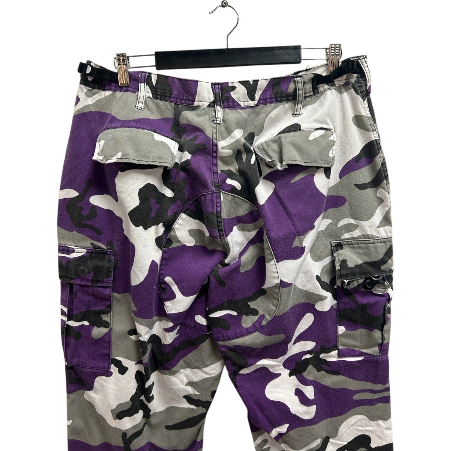 Vintage Military Surplus Camouflage Cargo Pants 35x30