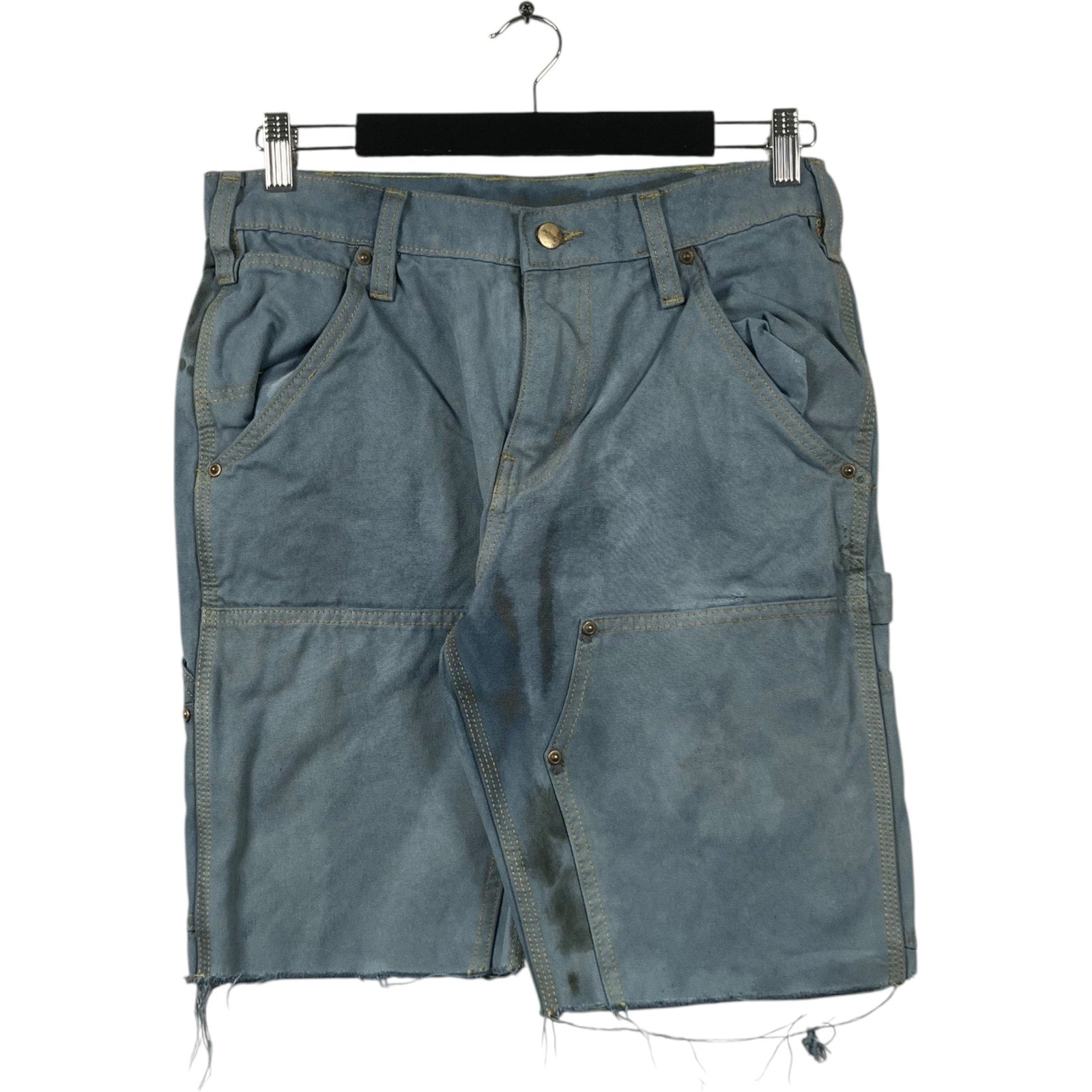 Vintage Carhartt Cargo Denim Shorts 32