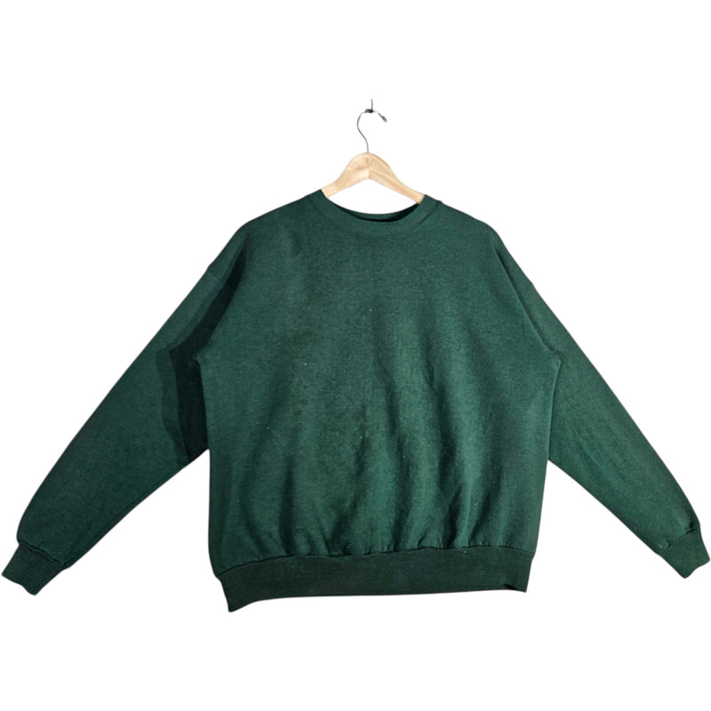 Vintage Green Blank Crewneck