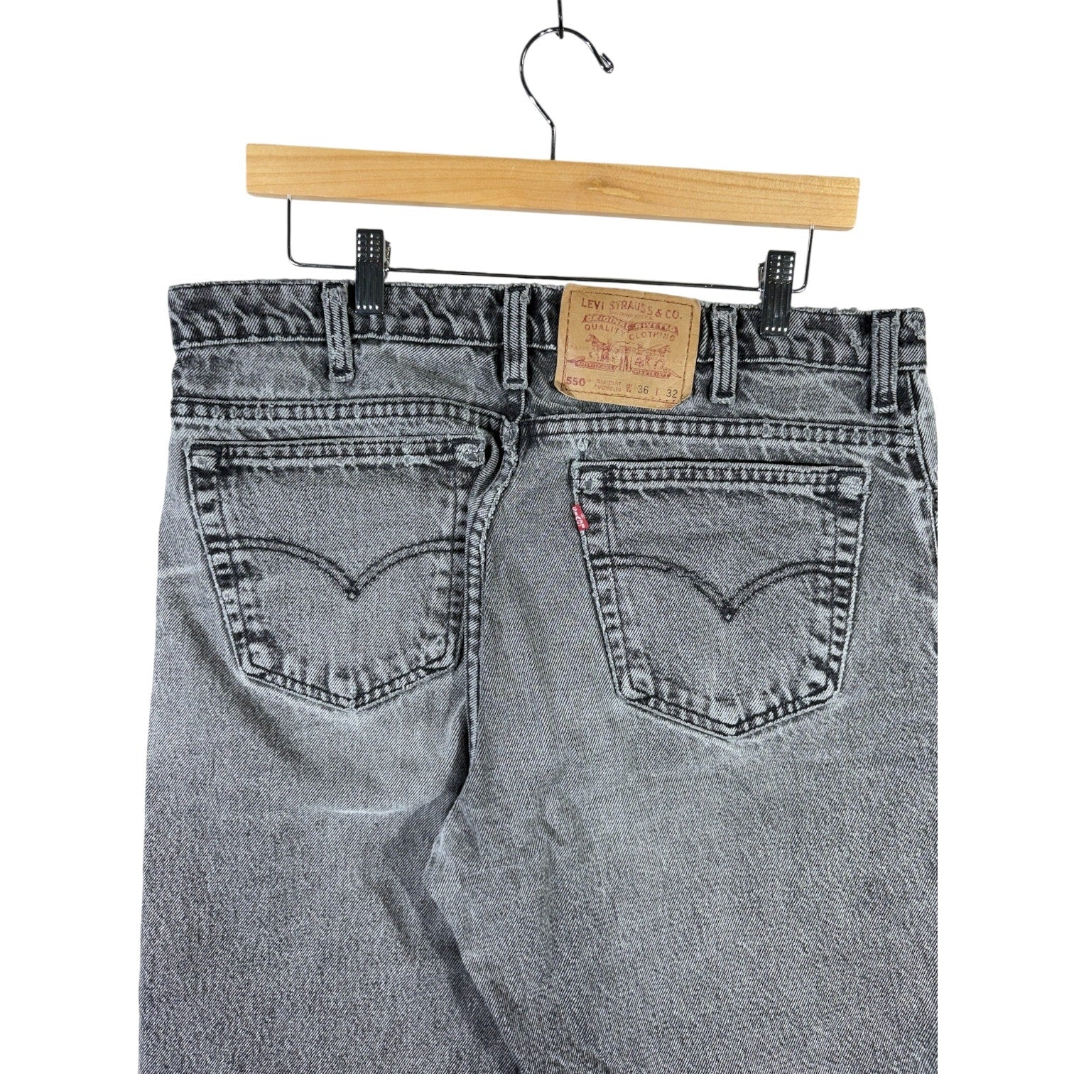 Vintage Levi's 550 Denim Shorts 36