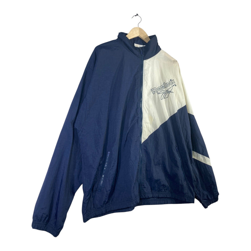 Vintage Reebok Color Block Full Zip Windbreaker Jacket