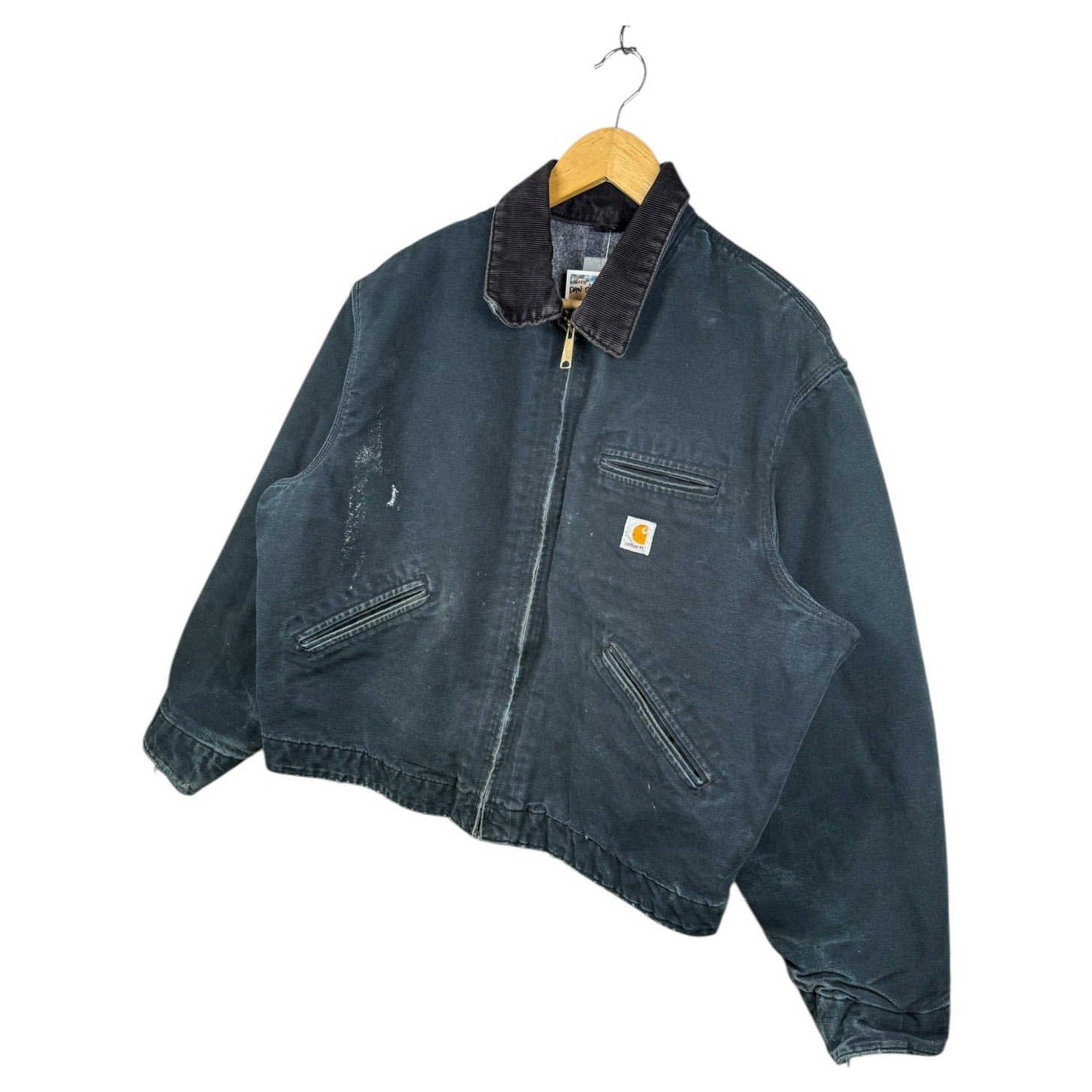 Vintage Carhartt J01 BLK Detroit Workwear Jacket