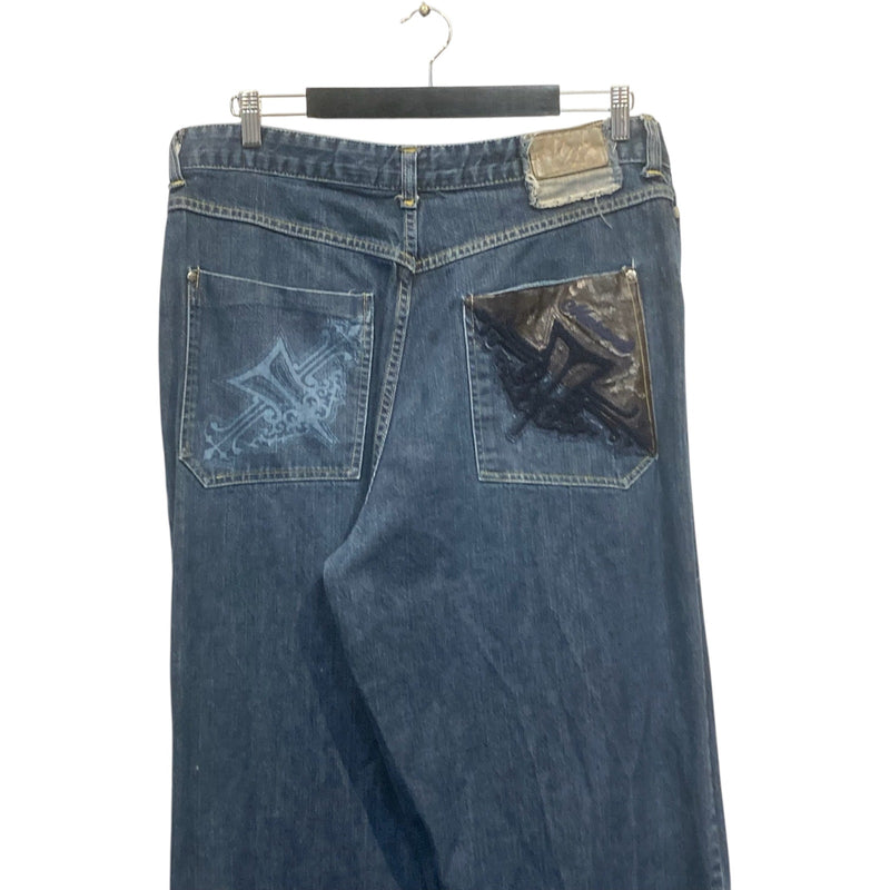 Vintage Y2K Makaveli Branded Denim Jeans 33x32