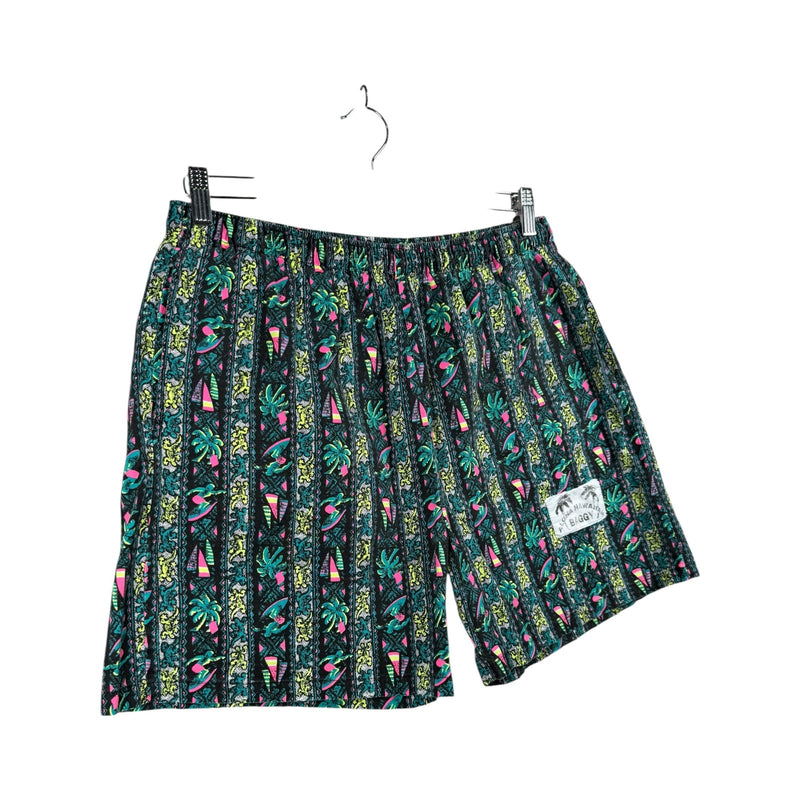 Vintage Aloha Hawaiian Baggy Athletic Shorts 32