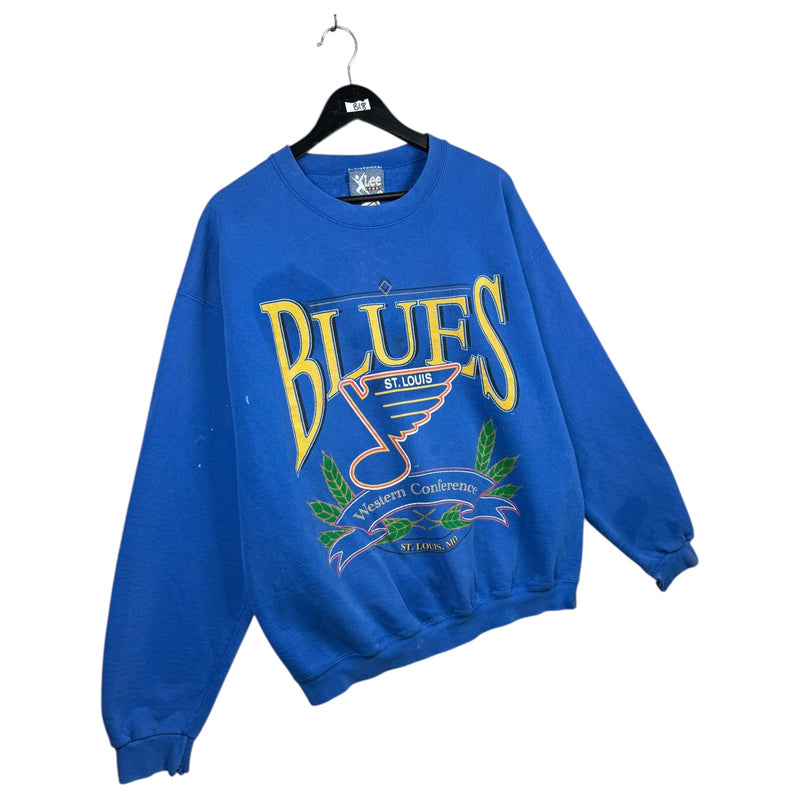 Vintage LEE St. Louis Blues NHL Crewneck