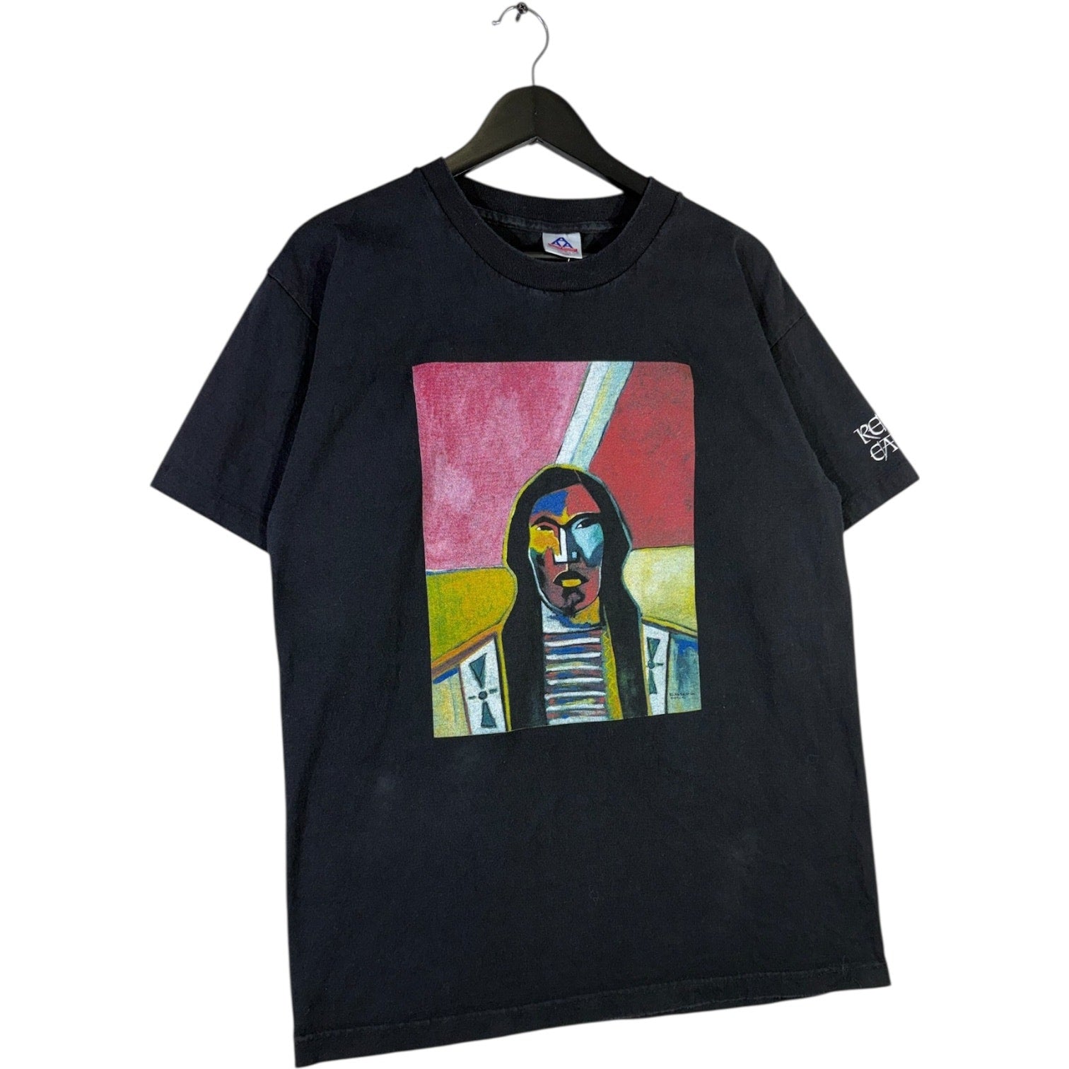 Vintage Native American Art Painting T-Shirt