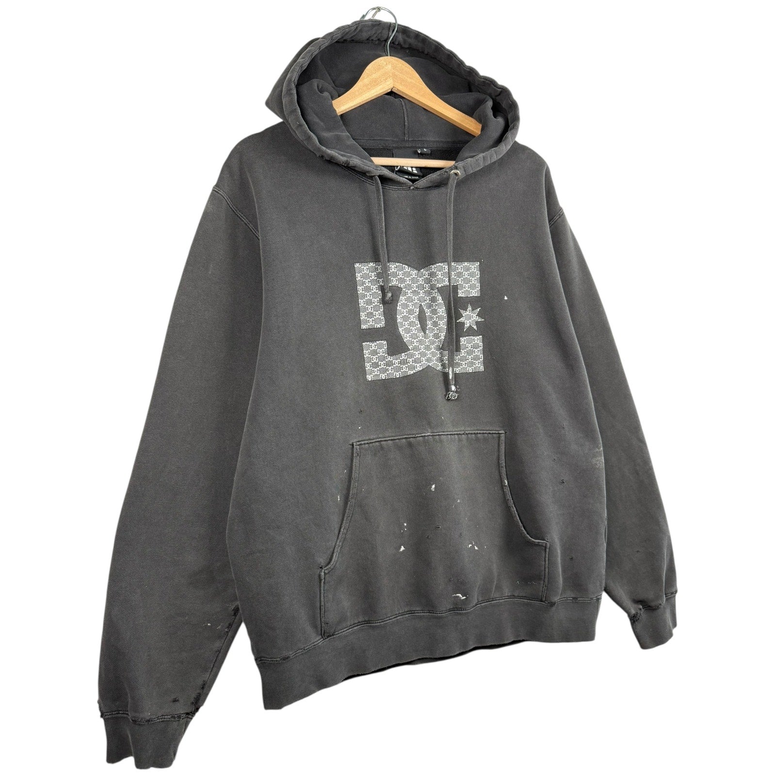 Vintage DC Shoes Logo Hoodie
