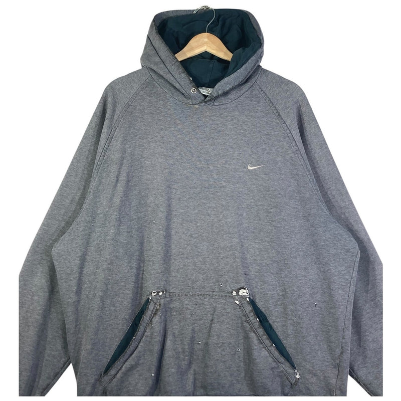 Vintage Nike Swoosh Fleece Lined Hoodie