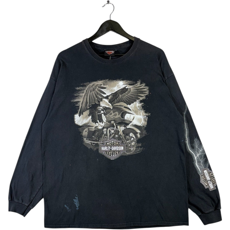 Vintage Harley Davidson Motorcycles New River Long Sleeve
