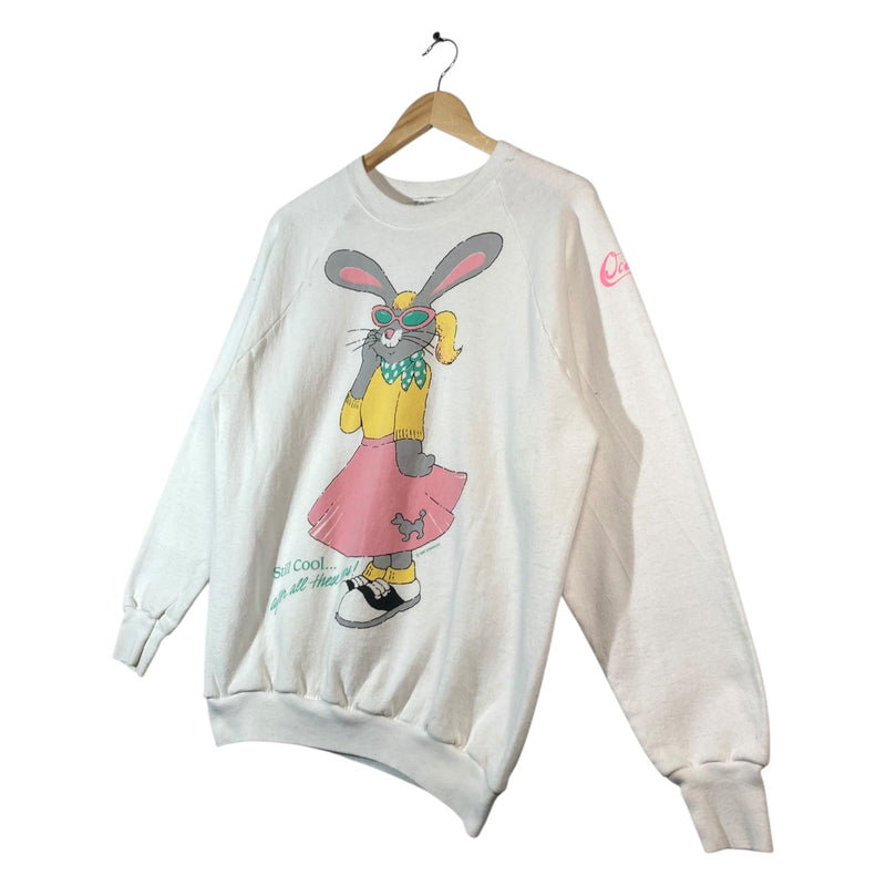 Vintage Airwaves 1987 Still Cool Bunny Crewneck