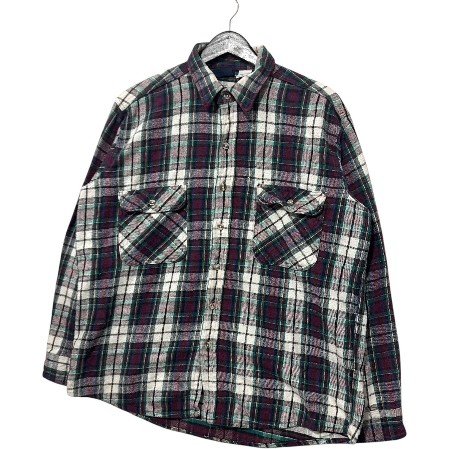 Vintage Dakota Plaid Flannel