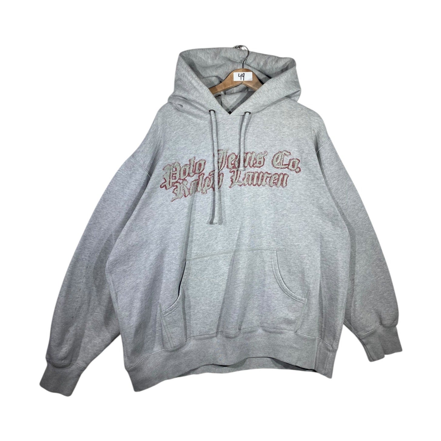 Vintage Polo Jeans Co Ralph Embroidered Logo Lauren Hoodie