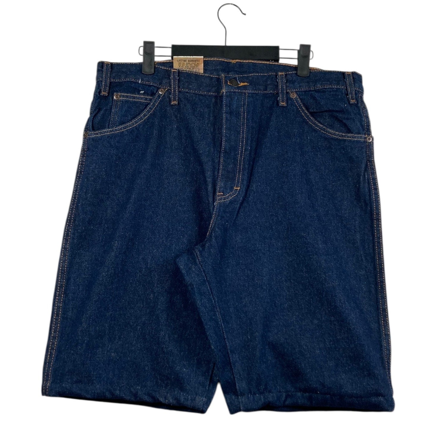 Vintage Dickies Regular Fit Dark Wash Denim Shorts 36