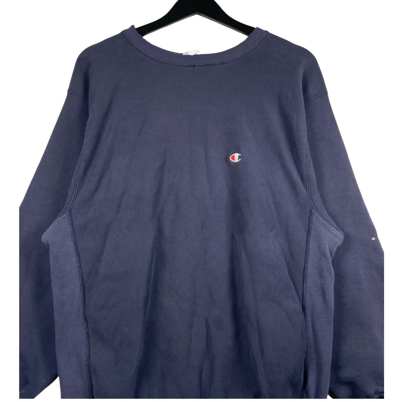 Vintage Champion Reverse Weave Embroidered Logo Crewneck
