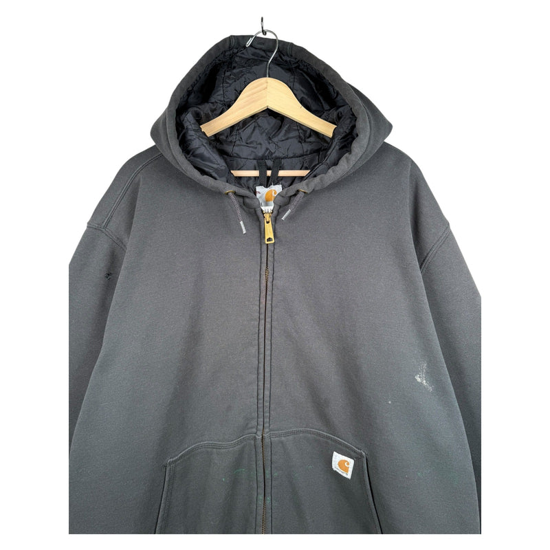 Vintage Carhartt Thermal Full Zip Hoodie