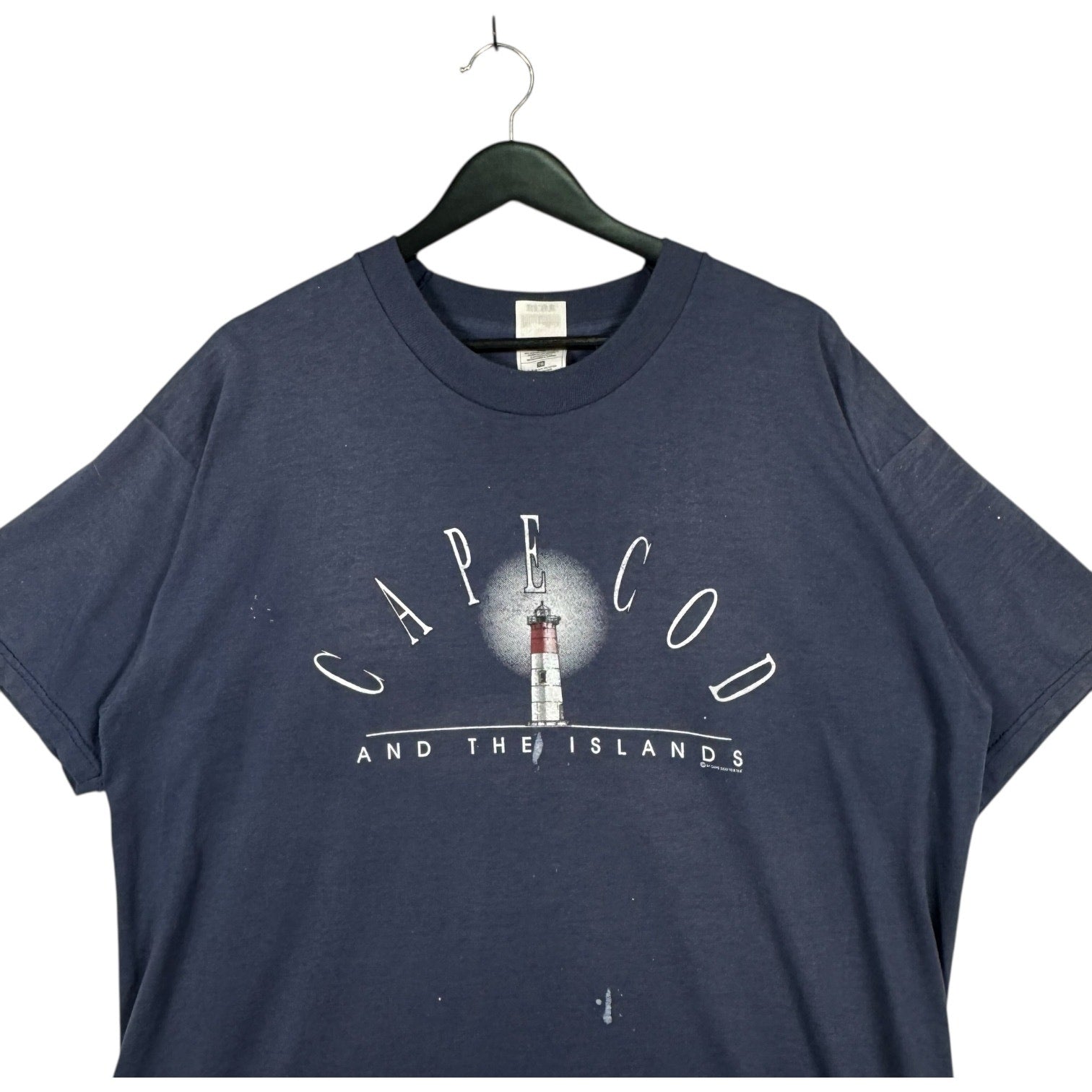 Vintage Cape Cod And The Islands Arch Spellout Tee