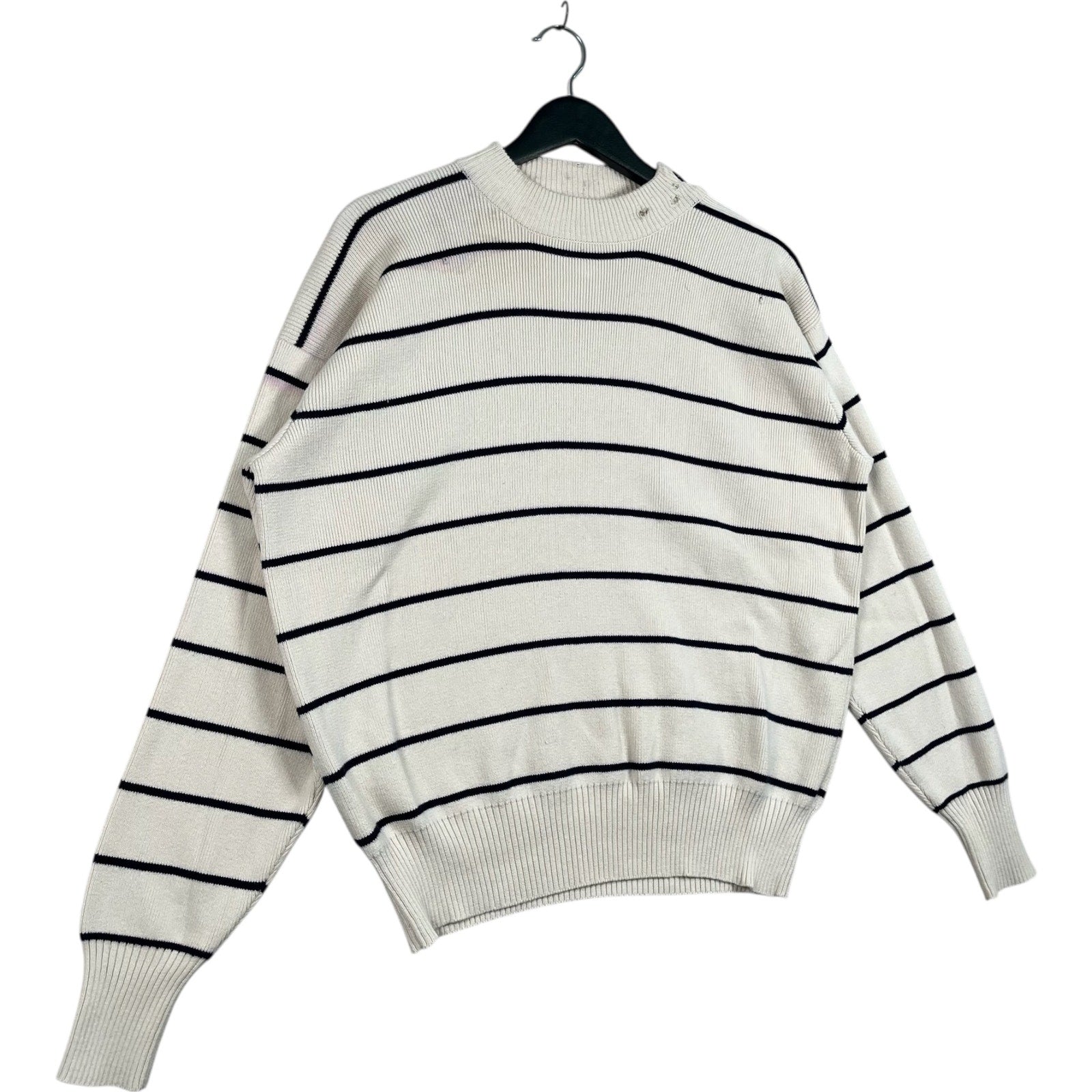 Vintage Polo Ralph Lauren Striped Side Button Sweater