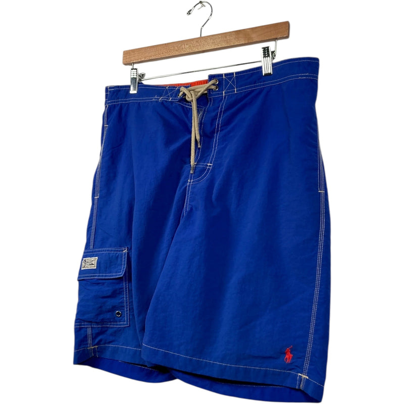 Vintage Polo by Ralph Lauren Cargo Swim Shorts Large