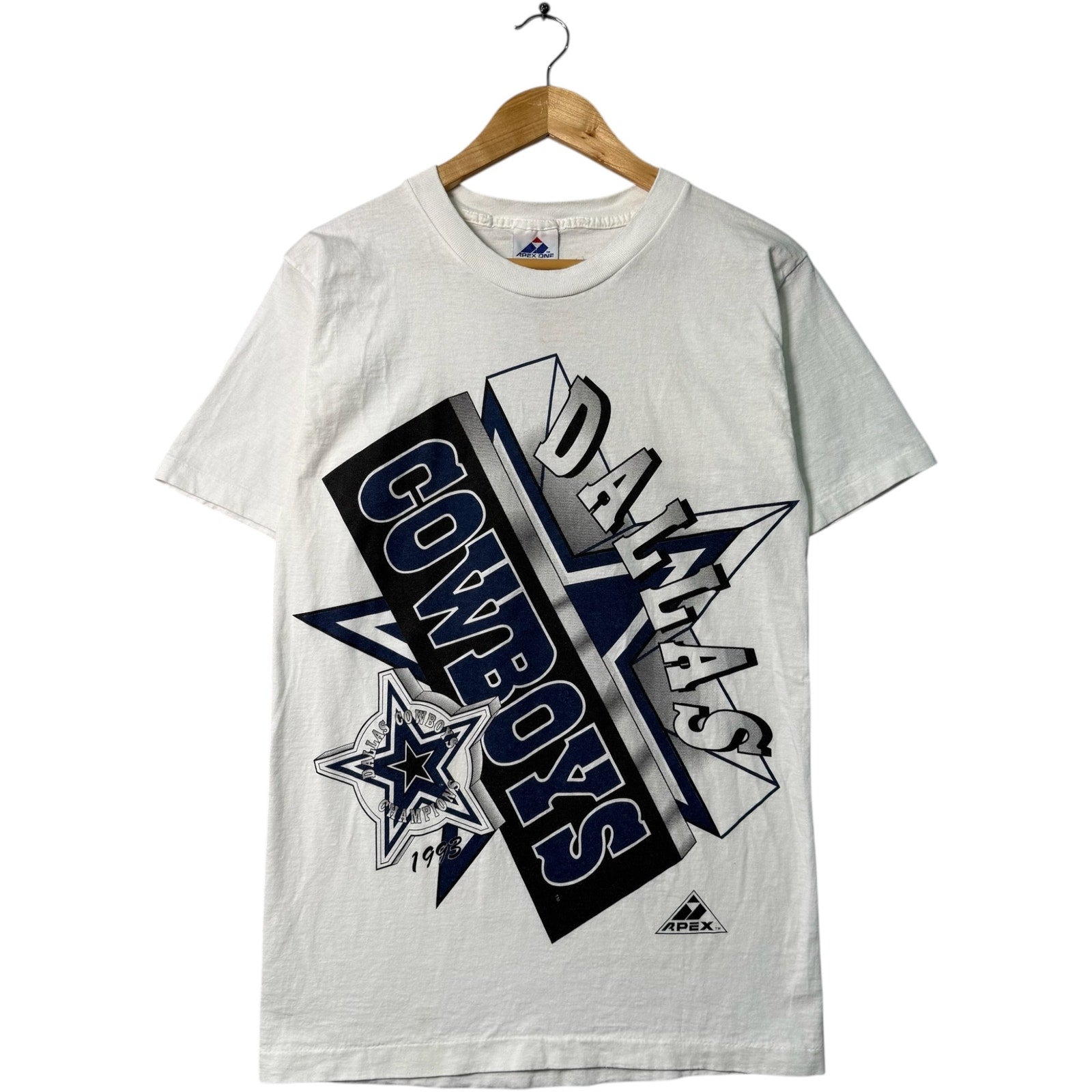Vintage Apex One Dallas Cowboys Tee 1993