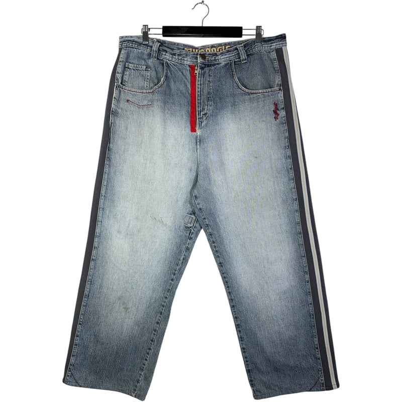 Vintage Straight Leg Y2k Denim Jeans 38x27