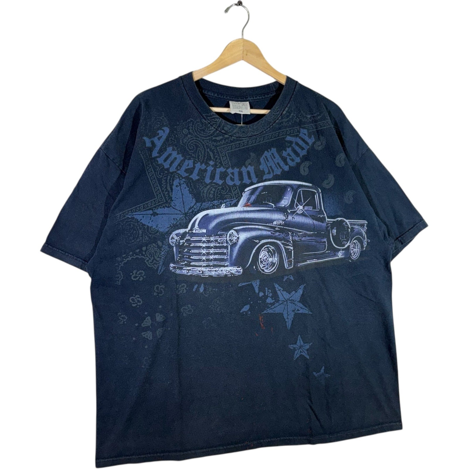 Vintage American Made Lowrider Truck Spellout Tee