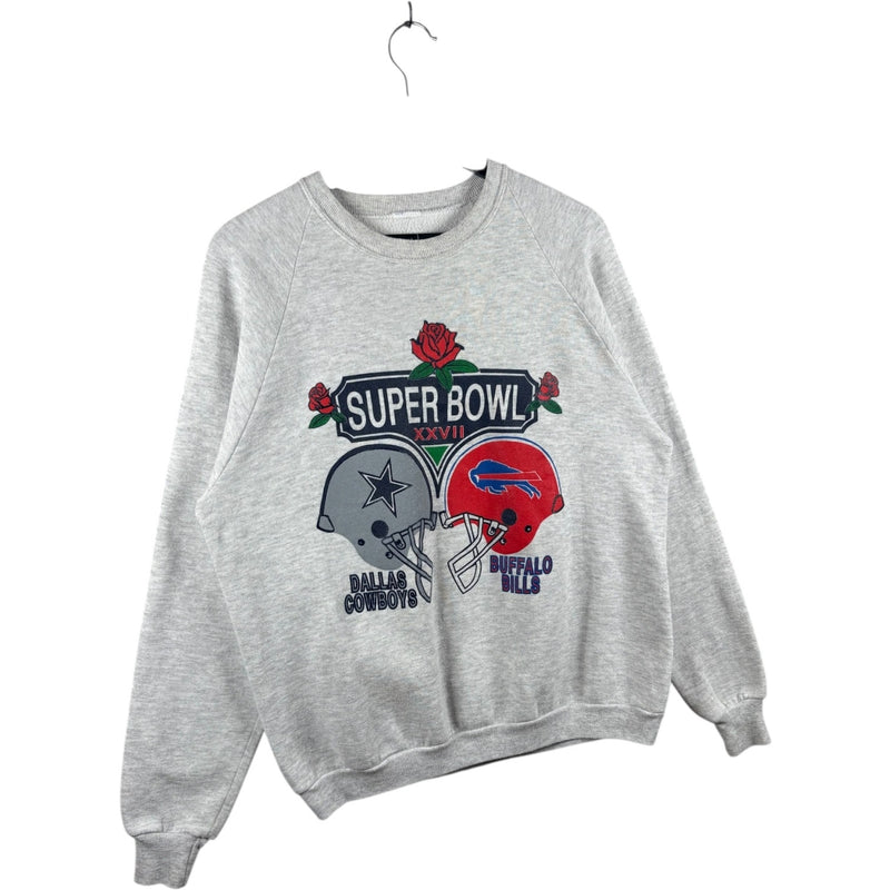 Vintage NFL Super Bowl 27 Dallas Cowboys vs Buffalo Bills Crewneck