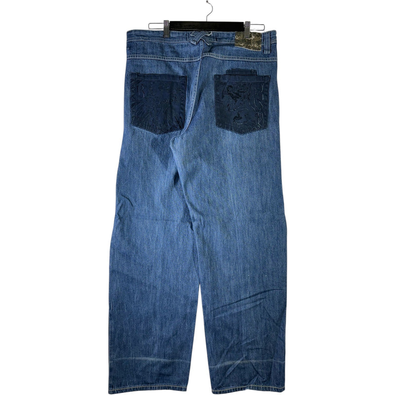 Vintage W.E Straight Leg Utility Denim Jeans 34