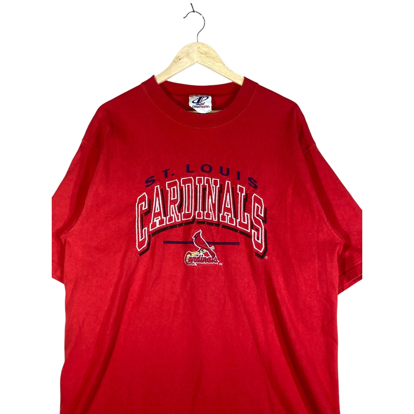 Vintage St. Louis Cardinals Chest Spellout MLB T-Shirt