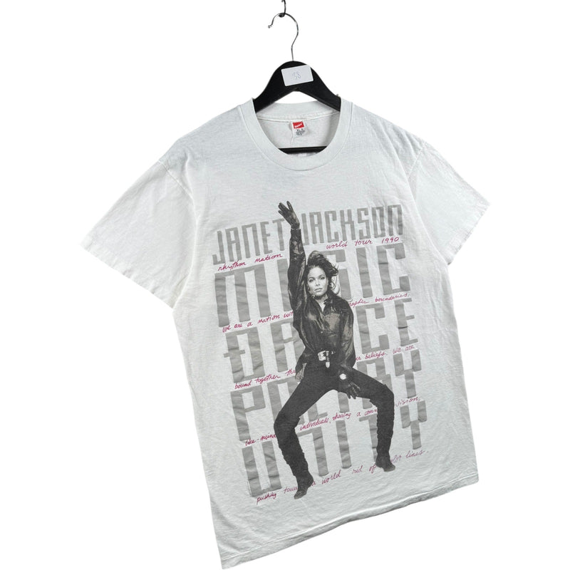 Vintage Janet Jackson Rhythm Nation Tour 1990 T-Shirt