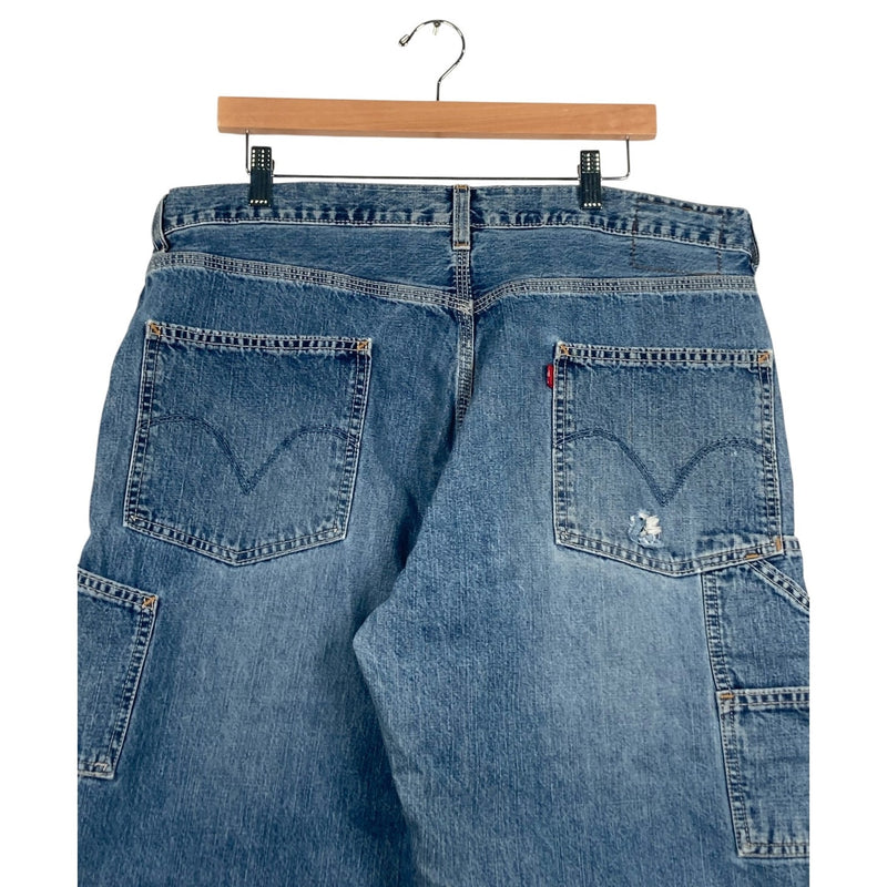 Vintage Levi's Denim Carpenter Shorts 38