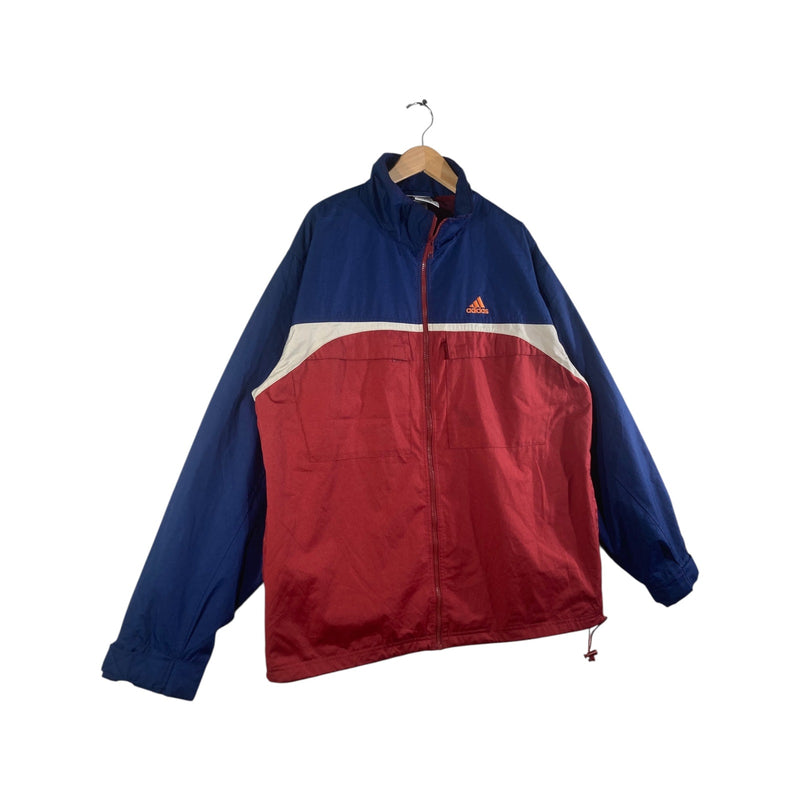 Vintage Adidas Colorblock Full Zip 90s Windbreaker