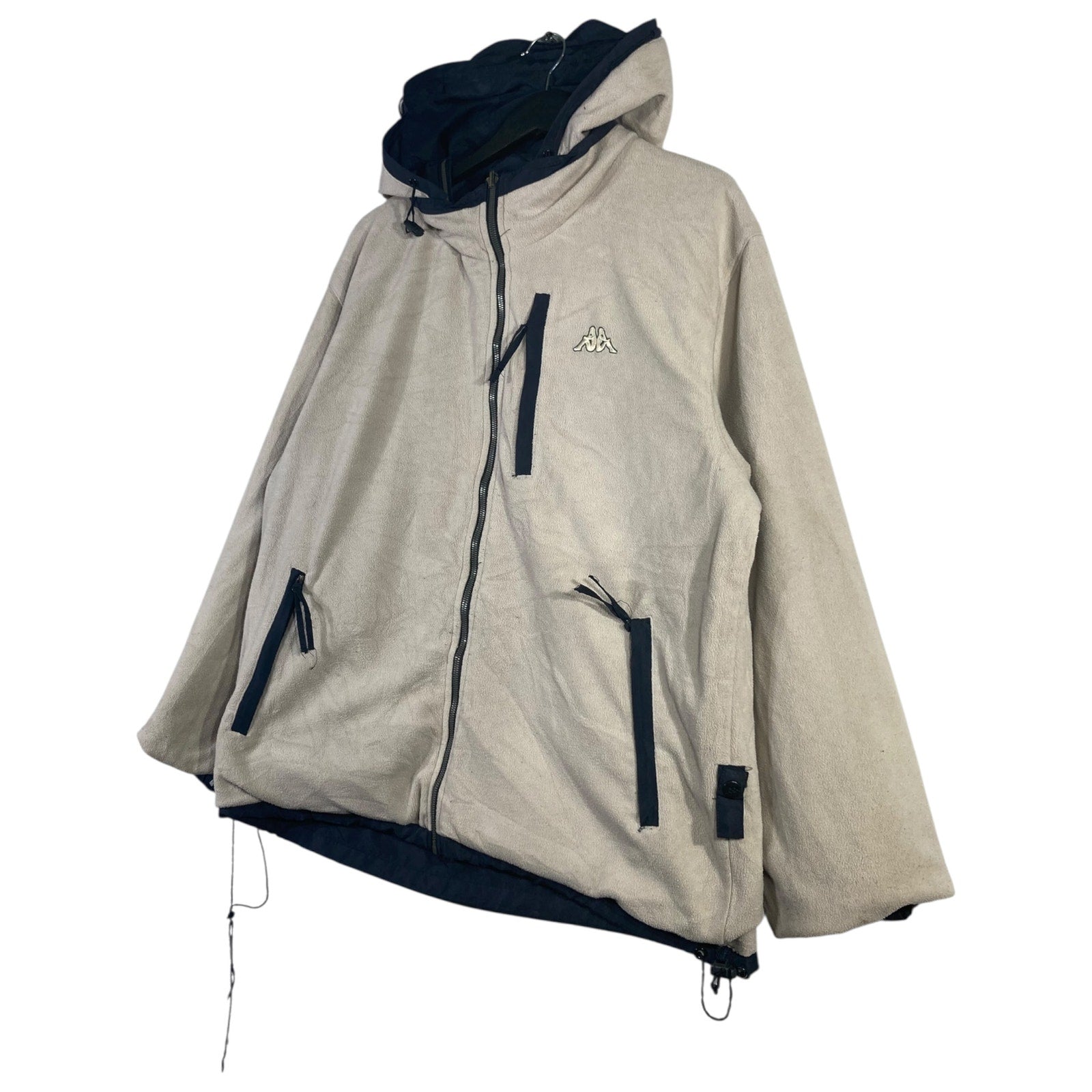 Vintage Kappa Reversible Hoodie Jacket