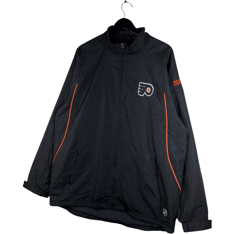Vintage Reebok Philadelphia Flyers NHL Full Zip Windbreaker