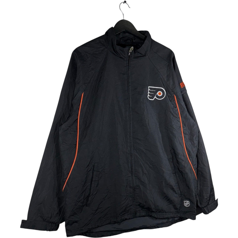 Vintage Reebok Philadelphia Flyers NHL Full Zip Windbreaker
