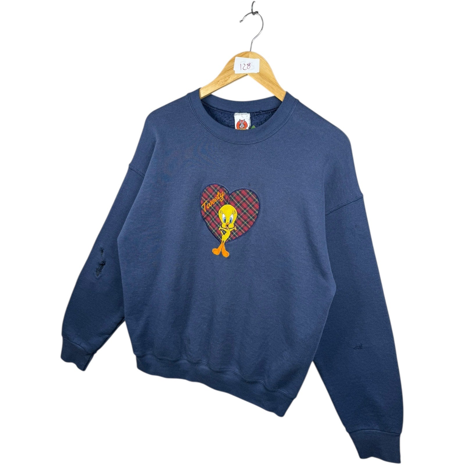 Vintage Looney Tunes Tweety Bird Women's Crewneck