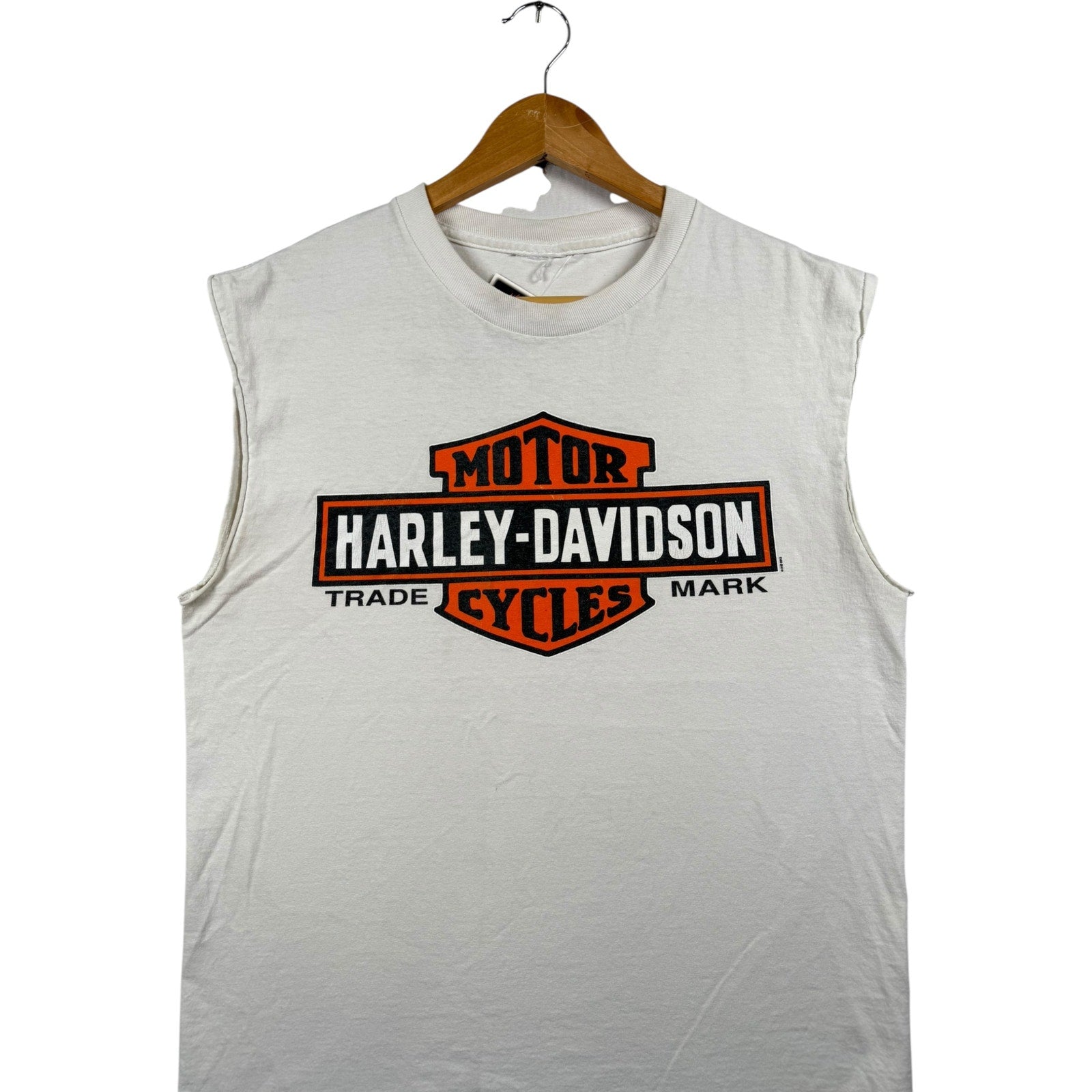 Vintage Harley-Davidson Morgantown WV Skull Muscle Tee Tank Top