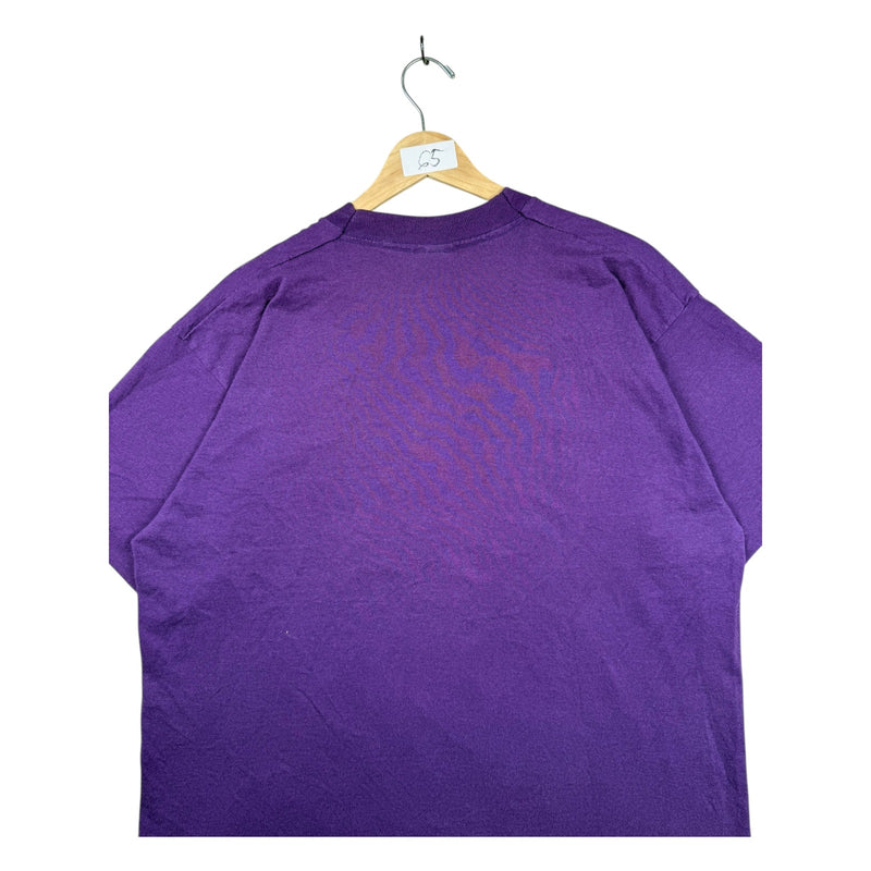 Vintage Red Earth Graphic T-Shirt 1992