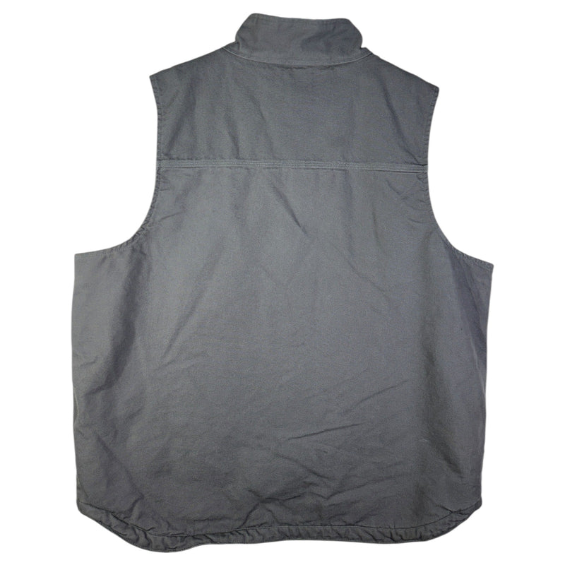 Vintage Carhartt Canvas Sherpa Lined Workwear Vest