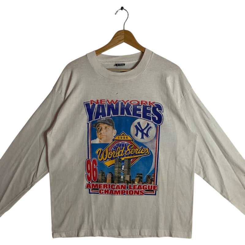 Vintage New York Yankees 1996 World Series MLB Long Sleeve T-Shirt