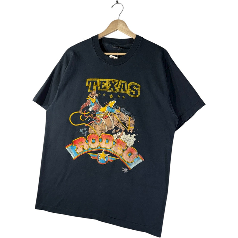 Vintage Texas Rodeo Cowboy Graphic T-Shirt