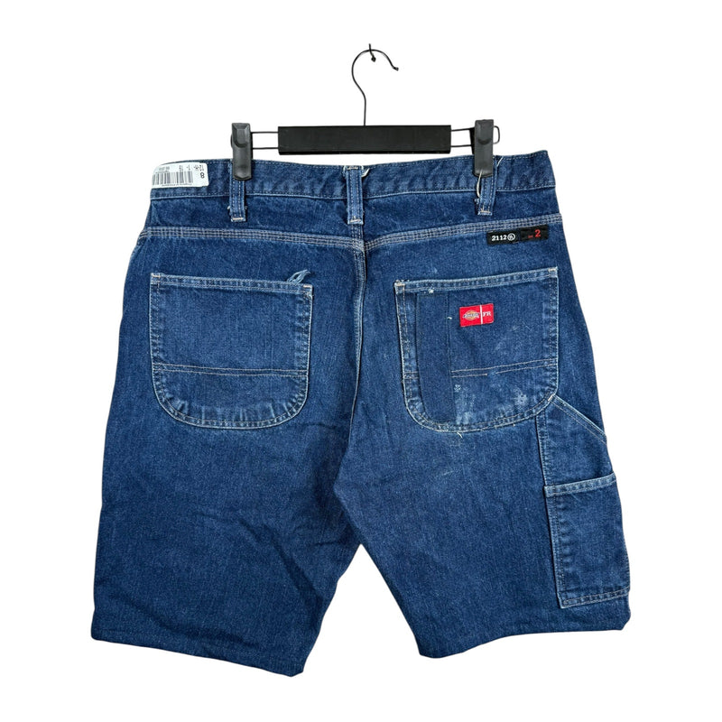 Vintage Dickies FR Utility Denim Shorts 36