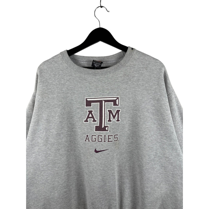 Vintage Nike Texas A&M Aggies Center Swoosh University Crewneck