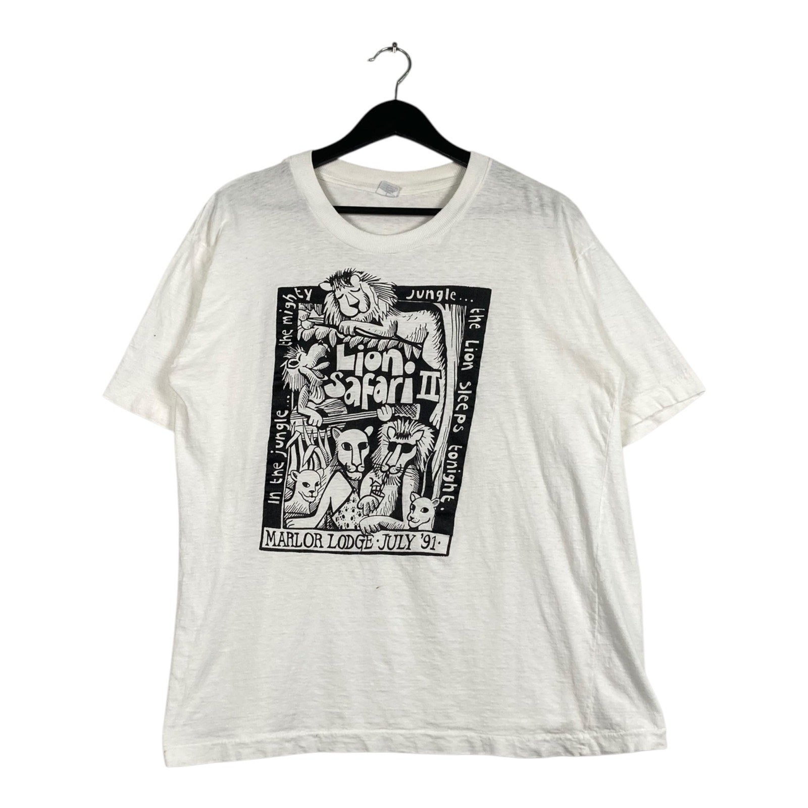 Vintage Lion Safrari T-Shirt