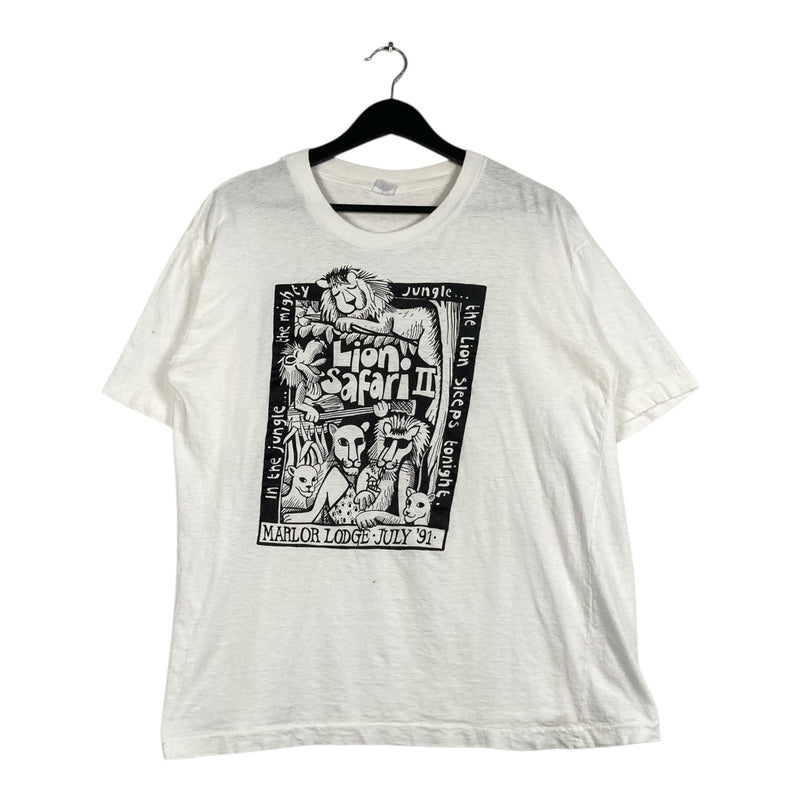 Vintage Lion Safrari T-Shirt