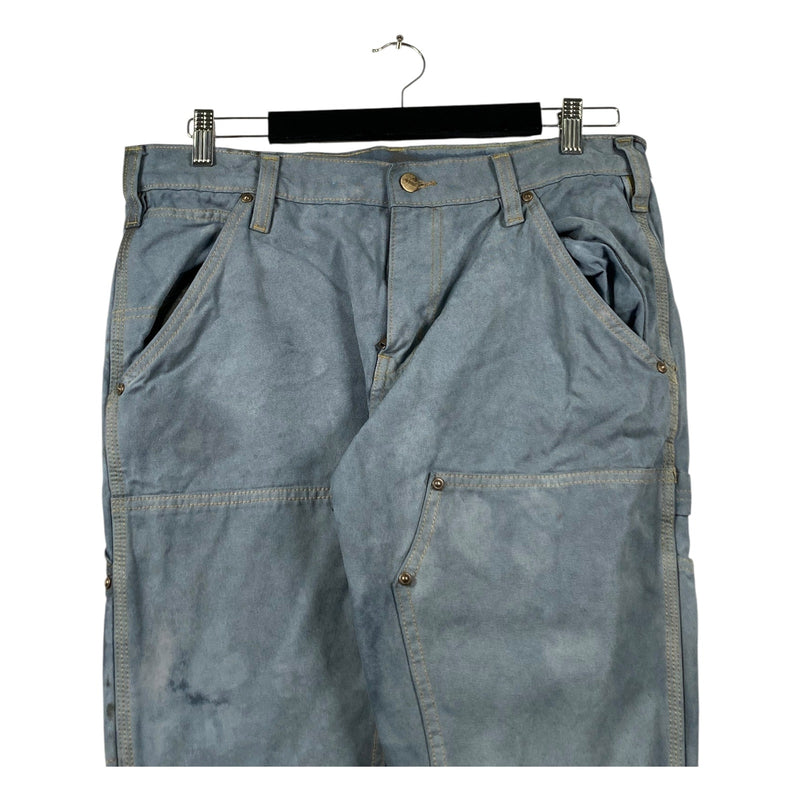 Vintage Carhartt Raw Hem Relaxed Carpenter Shorts 34